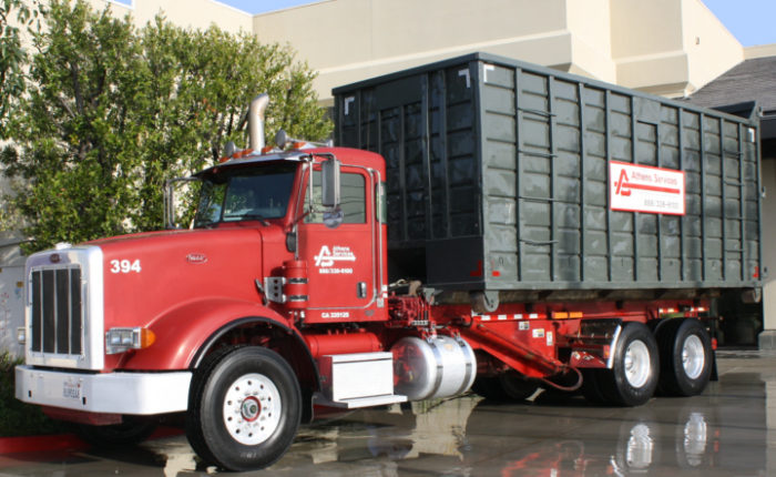Athens Services Roll Off Truck - Roll Off Services - Residential Services